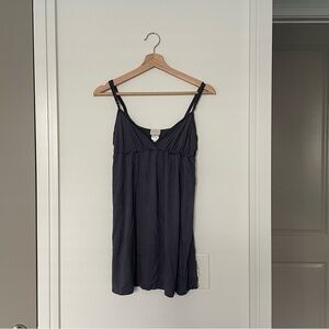 HANRO • silk blend cami slip mini nightgown
